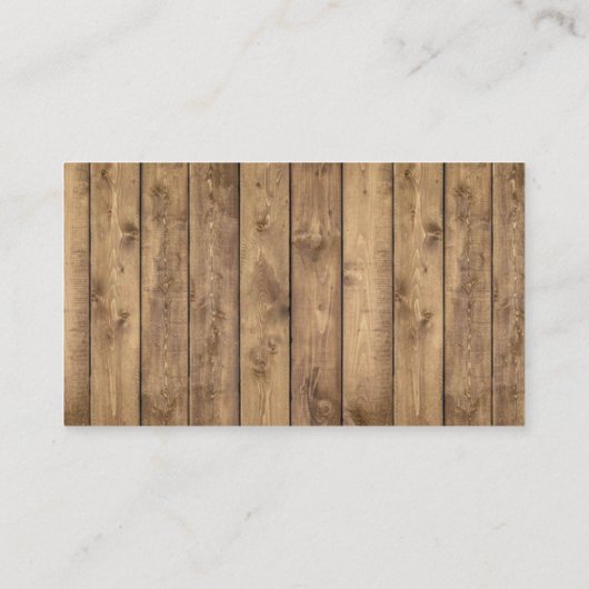 Carte D'accompagnement Rustic Automne quitte Livre Raffle Billets (Dos)