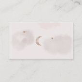 Carte D'accompagnement Rustic Blue Jean Denim Baby shower de caleçon (Dos)