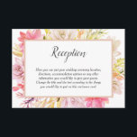 Carte D'accompagnement Rustic Desert Succulent Mariage Info Réception<br><div class="desc">Ces cartes de boîtier mariage sont dotées de succulents rustiques aquarelle. Utilisez ces cartes pour donner à vos invités mariages des informations sur les directions, l'hébergement ou toute autre information importante qu'ils pourraient avoir besoin de connaître au sujet de votre mariage. Ces cartes font partie d'une collection qui comprend des...</div>