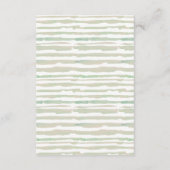 Carte D'accompagnement Rustic Fall Citrouille Feuilles de Mariage Floral (Dos)