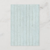 Carte D'accompagnement Rustic Floral Vache Skull Boho Détails / Direction (Dos)