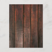 Carte D'accompagnement Rustic Lace Wood String Lights Wedding Details (Dos)