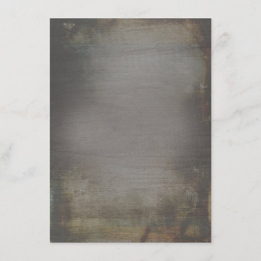 Carte D'accompagnement Rustic Lanterns Information Mariage Invité (Dos)