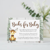 Carte D'accompagnement Rustic Moose Books for Baby Card (Debout devant)