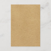 Carte D'accompagnement Rustic Mountain Forest Pine Trees Détails du Maria (Dos)