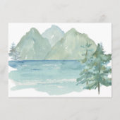 Carte D'accompagnement Rustic Mountains Adventure Books for Baby (Dos)