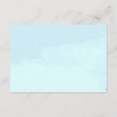 Carte D'accompagnement Rustic Oak Tree Autumn Wedding Details (Dos)