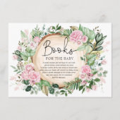 Carte D'accompagnement Rustic Rose Garden Livres de verdure pour bébé fil (Devant)