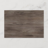 Carte D'accompagnement Rustic Tribal Floral Livres pour Baby Insert Card (Dos)