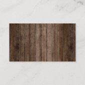 Carte D'accompagnement Rustic Tropical Feuilles Aloha Livres pour bébé (Dos)