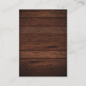 Carte D'accompagnement Rustic Twinkle Twinkle Little Star Baby shower (Dos)