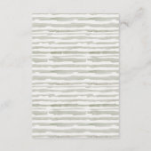 Carte D'accompagnement Rustique Automne Citrouille Leafy Floral Wedding R (Dos)