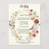 Carte D'accompagnement Rustique Bohème Fleur Sauvage (Devant)