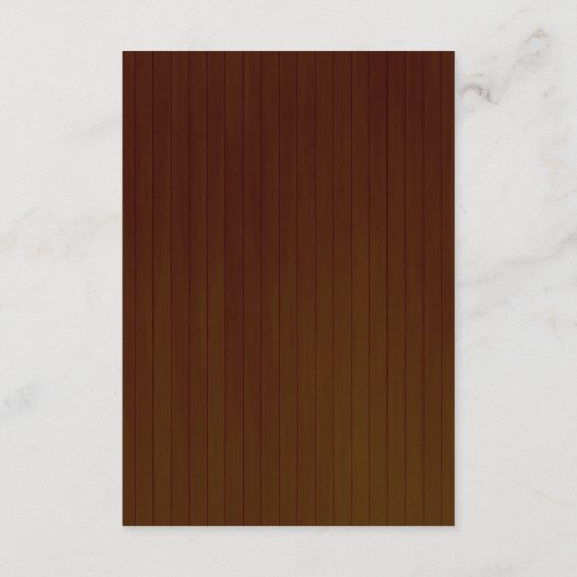 Carte D'accompagnement Rustique Bois foncé violet Mariage Floral Détails (Dos)