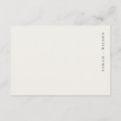 Carte D'accompagnement Rustique Campagne Lake Village Réception de mariag (Dos)