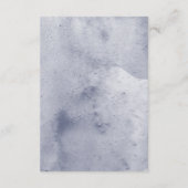 Carte D'accompagnement Rustique Floral Beach Réception Nautique (Dos)