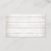 Carte D'accompagnement Rustique Floral Woodland Animaux Fille Déchets Raf (Dos)