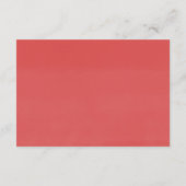 Carte D'accompagnement Rustique hiver feuillage de Noël demande de carnet (Dos)