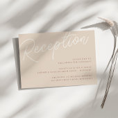 Carte D'accompagnement Sable | Réception du filigrane de script