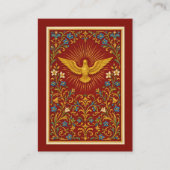 Carte D'accompagnement Sacrament Confirmation Dove Holy Ghost (Devant)
