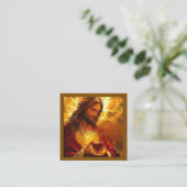 Carte D'accompagnement Sacred Heart of Jesus  (Debout devant)