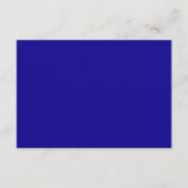 Carte D'accompagnement Sade of Royal Blue Ivory Site Mariage Code QR (Dos)
