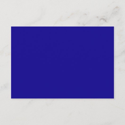 Carte D'accompagnement Sade of Royal Blue Ivory Site Mariage Code QR (Dos)