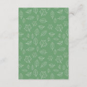 Carte D'accompagnement Safari Adventure Book pour bébé (Dos)