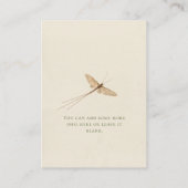 Carte D'accompagnement Safari Genre Neutral Giraffe Livres pour bébé (Dos)