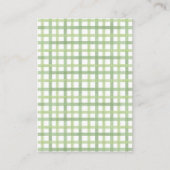 Carte D'accompagnement Sage Green Display Shower Card | Unwrapped Gifts (Dos)
