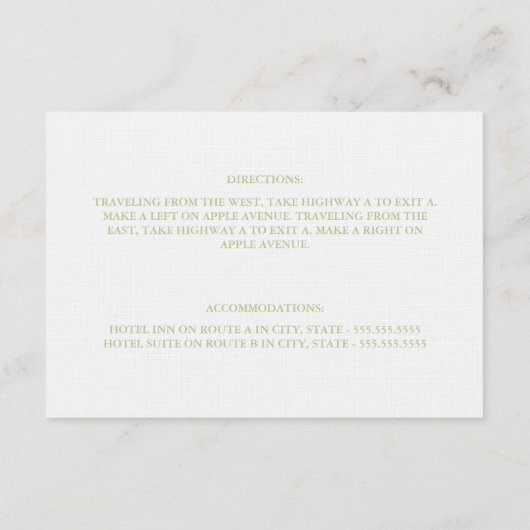 Carte D'accompagnement Sage Mangez, Buvez Et Soyez Mariés | Boîtier (Dos)