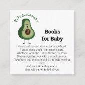 Carte D'accompagnement Saint Guacamole ! livres pour bébé (Devant)
