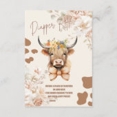 Carte D'accompagnement Saint-Vache Végétal Haut-Pays Vache Diapper Raffle (Devant)