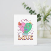 Carte D'accompagnement Saint-Valentin d'amour (Debout devant)