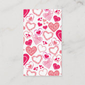 Carte D'accompagnement Saint Valentin Fête des mariées Combien de baisers (Dos)