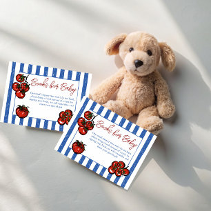 Carte D'accompagnement Salut bébé tomate italienne demande de livre pour 