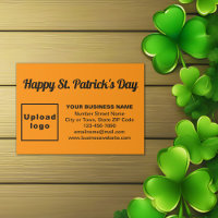 Salutation Saint Patrick d'affaires en couleur ora