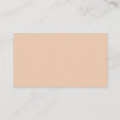 Carte D'accompagnement Sand Script Stock le bar Réception de mariage (Dos)