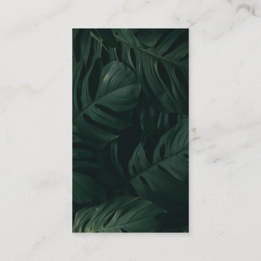 Carte D'accompagnement Scan Me RSVP Destination Tropical Mariage QR Code (Dos)