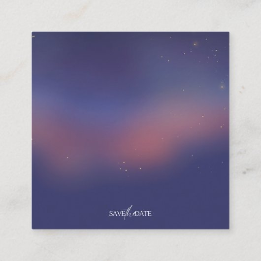 Carte D'accompagnement Scan QR code RSVP Wedding Insert (Dos)