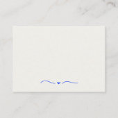Carte D'accompagnement Scribble à main Quirky QR Code Mariage RSVP (Dos)