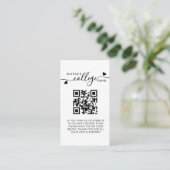 Carte D'accompagnement Script cardiaque QR Code College Fonds Arch Photo  (Debout devant)