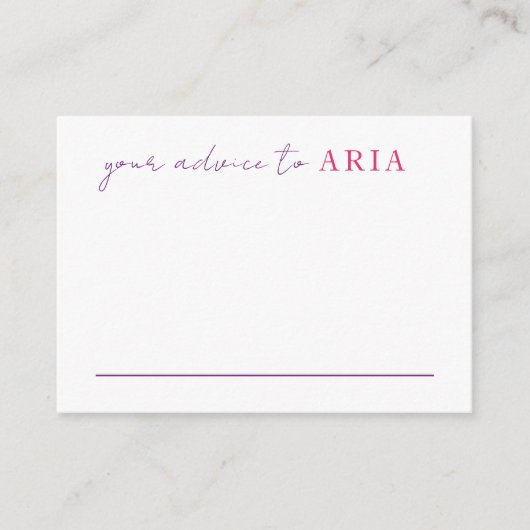 Carte D'accompagnement Script élégant Moderne Rose Simple Photo Graduatio (Devant)