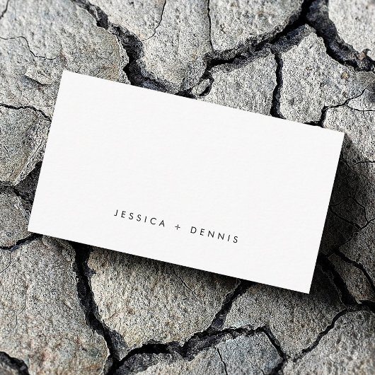 Carte D'accompagnement Script minimal Elegant B&W Code QR Mariage RSVP