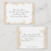 Carte D'accompagnement Sea Shells & Pearl Informations Supplémentaires Po (Devant / Derrière)