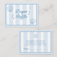 Sea You Bientôt Main Tirée Baby shower Déchets Raf