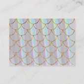 Carte D'accompagnement Seafoam Lavender Mermaid Books Request (Dos)