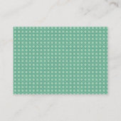 Carte D'accompagnement Seafoam Rattan (Dos)