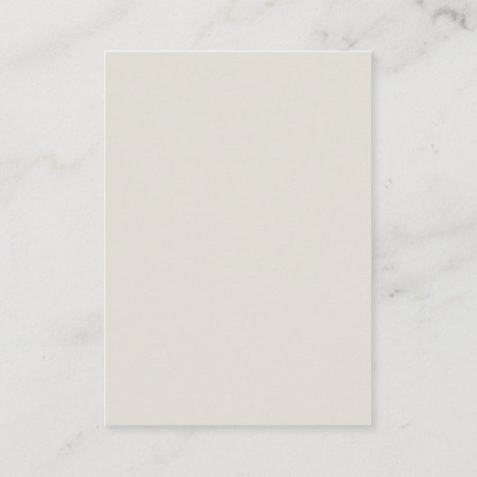 Carte D'accompagnement Serif Elegant Mariage moderne QR Code RSVP (Dos)