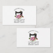 Carte D'accompagnement Sewing Lady Class Sassy And A Bit Smart Assy (Devant / Derrière)